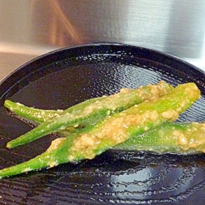 オクラの醤油麹漬け